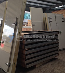 Cold storage warehouse door