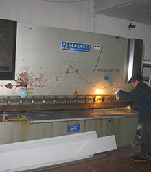 4.5 meters of folding machine